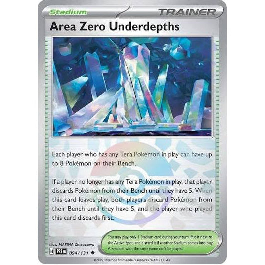 Area Zero Underdepths 094/131 [Pokeball Reverse Holo] - Prismatic Evolutions