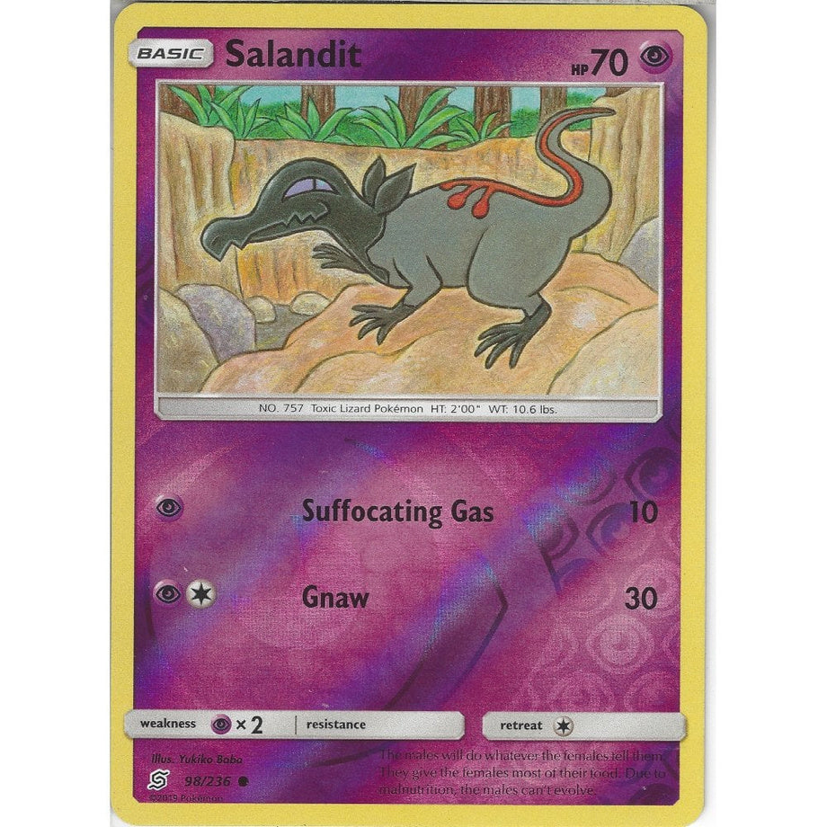 Salandit 98/236 [Reverse Holo] - Unified Minds