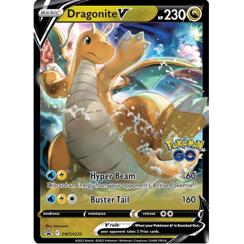 Dragonite V SWSH235 Promo - Pokemon GO