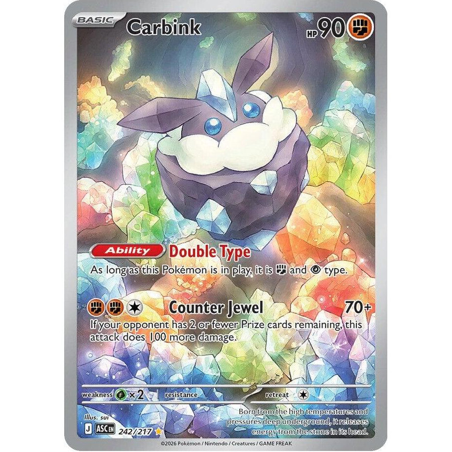 Carbink 242/217 - Ascended Heroes