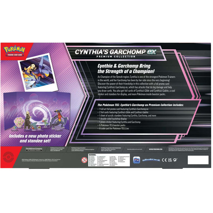 Pokémon Cynthia's Garchomp ex Premium Collection