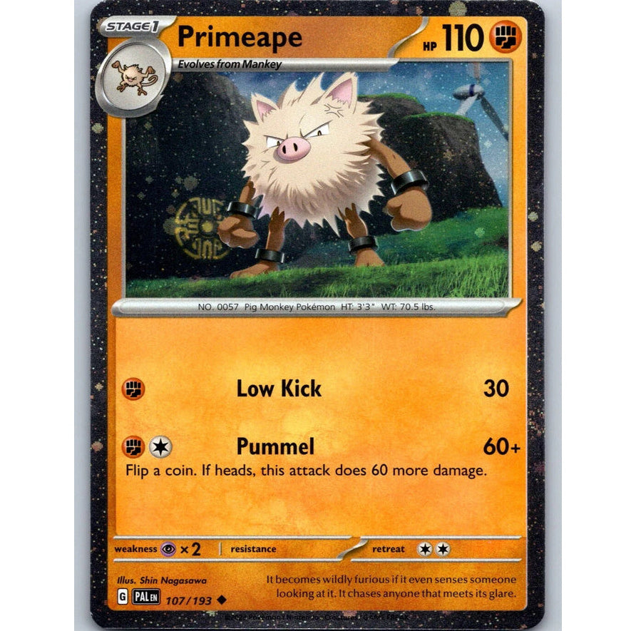 Primape 107/193 [Cosmos Holo] - Scarlet & Violet Promo
