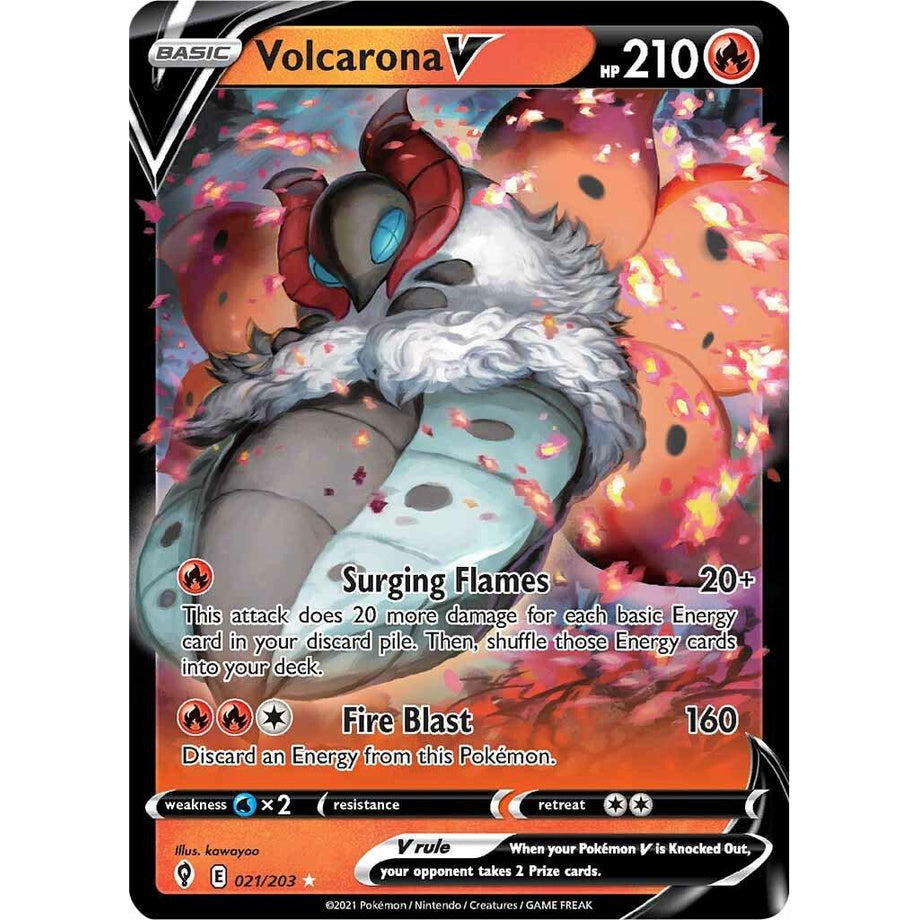 Volcarona V 021/203 - Evolving Skies