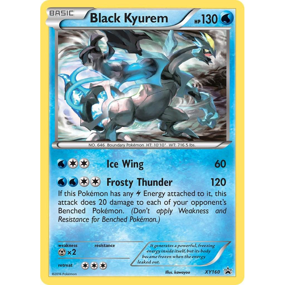 Black Kyurem XY160 [Cosmos Holo] - XY Promo