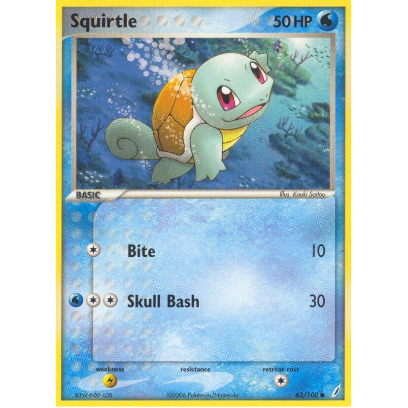 Squirtle 63/100 - Crystal Guardians