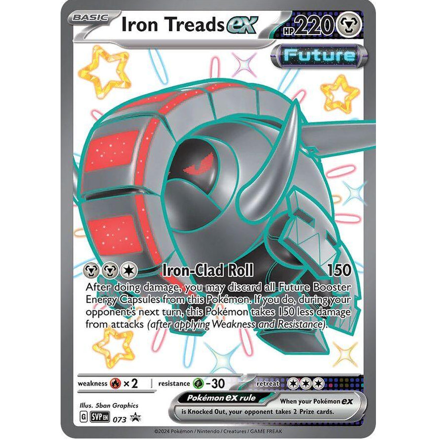 Iron Treads ex SVP073 - Paldean Fates Promo