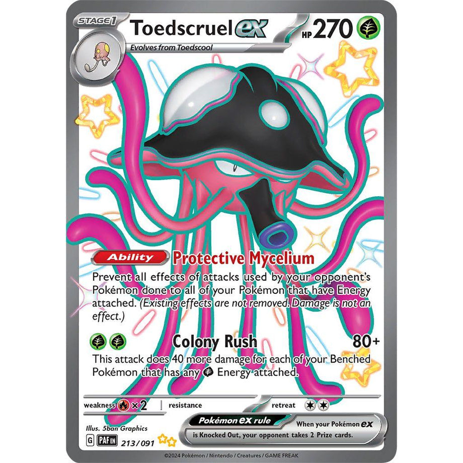 Toedscruel 213/091 - Paldean Fates