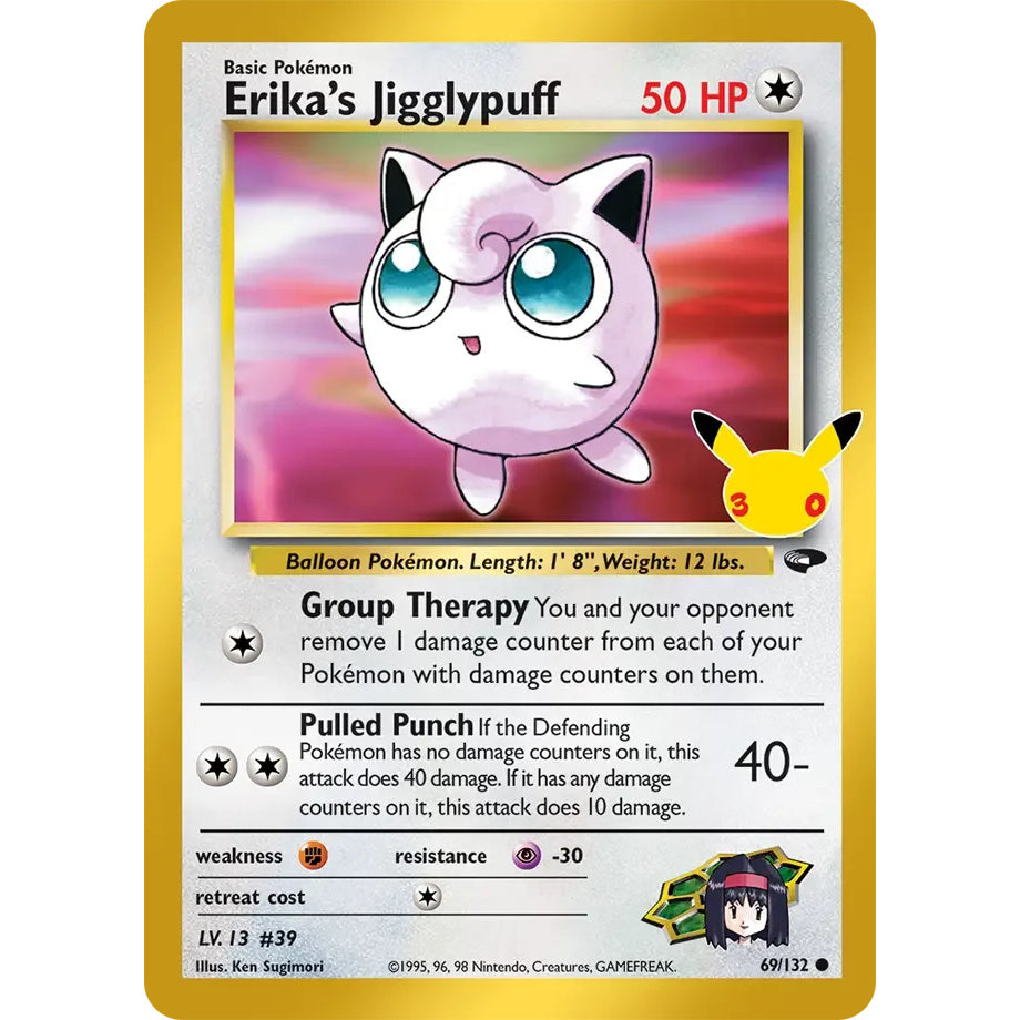 Erika's Jigglypuff 069/132 - 30th Celebration (Classic Collection)
