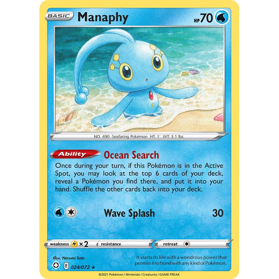 Manaphy 024/072 - Shining Fates