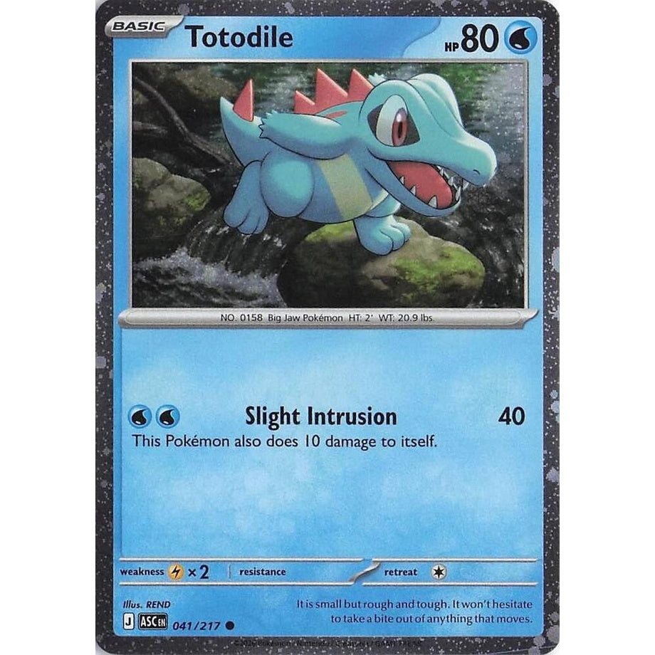 Totodile 041/217 [Cosmos Holo] - Mega Evolution Promo