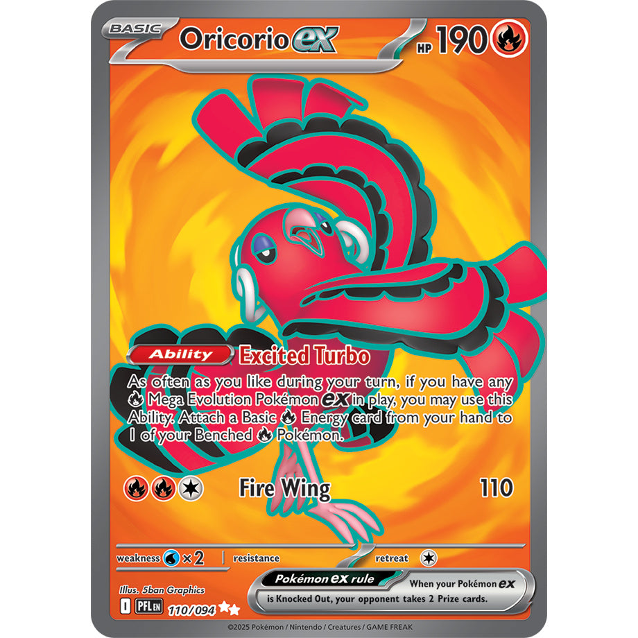 Oricorio ex 110/094 - Phantasmal Flames