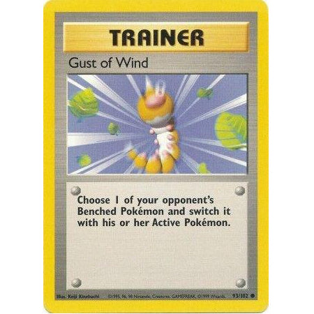 Gust of Wind 93/102 - Base Set