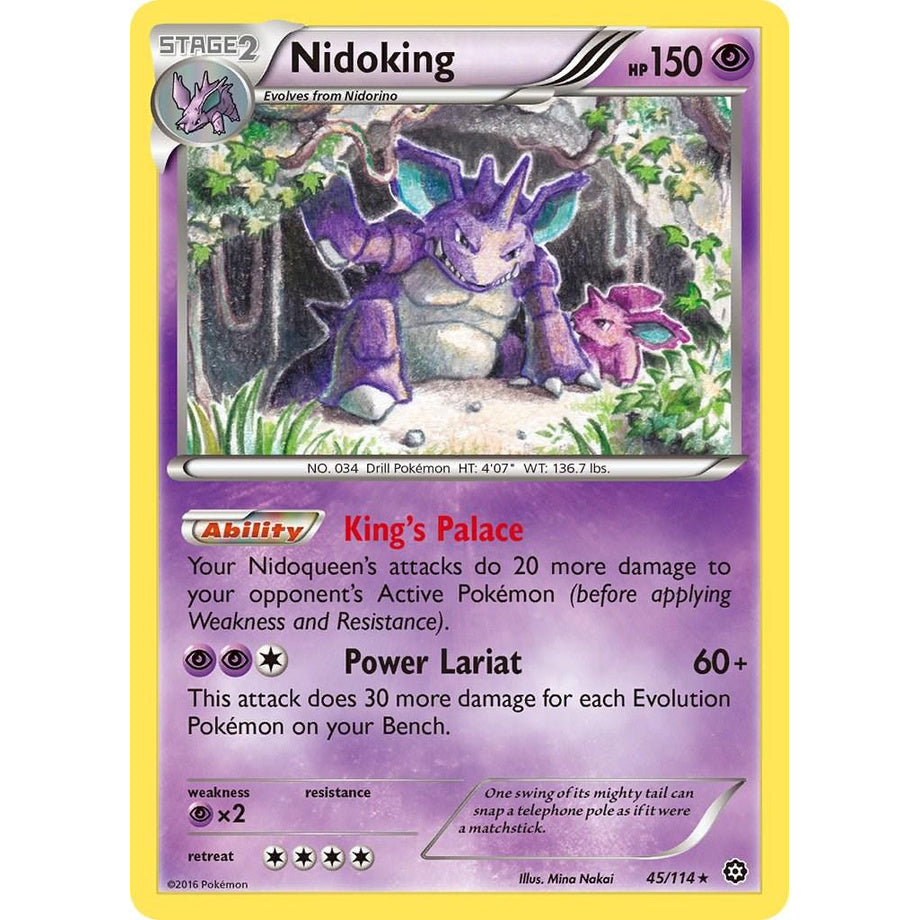 Nidoking 45/114 - Steam Siege