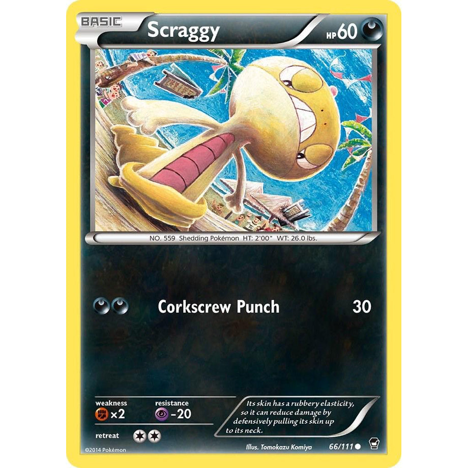 Scraggy 66/111 - Furious Fists