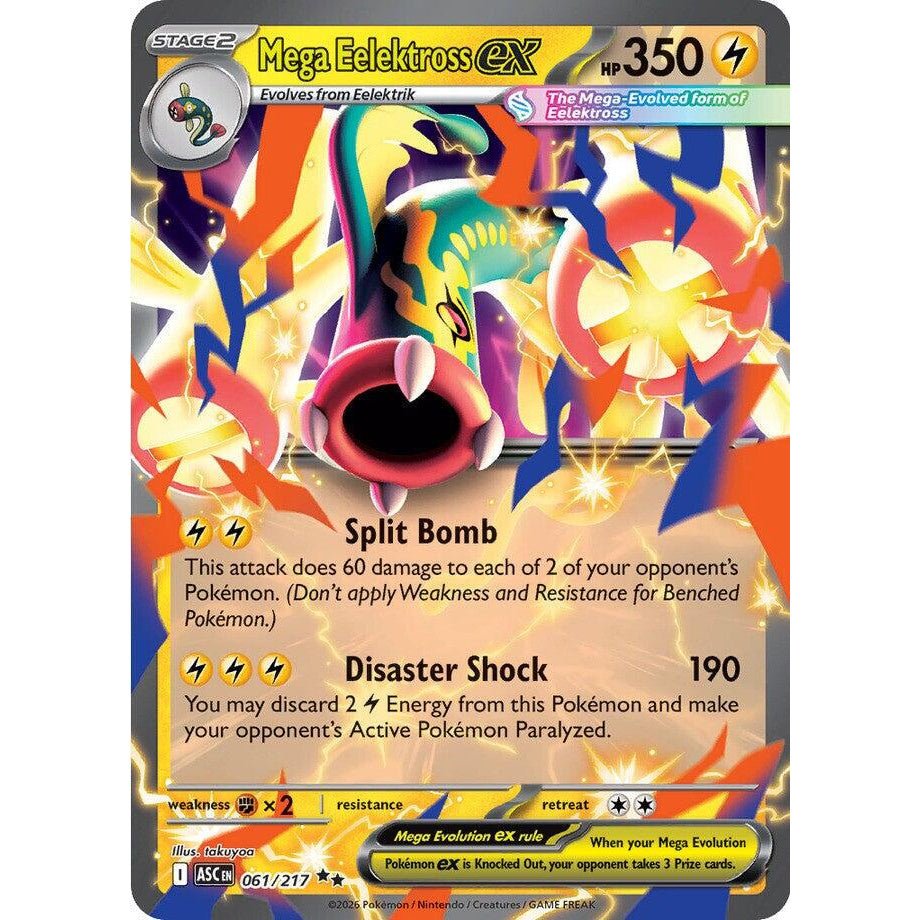 Mega Eelektross ex 061/217 - Ascended Heroes
