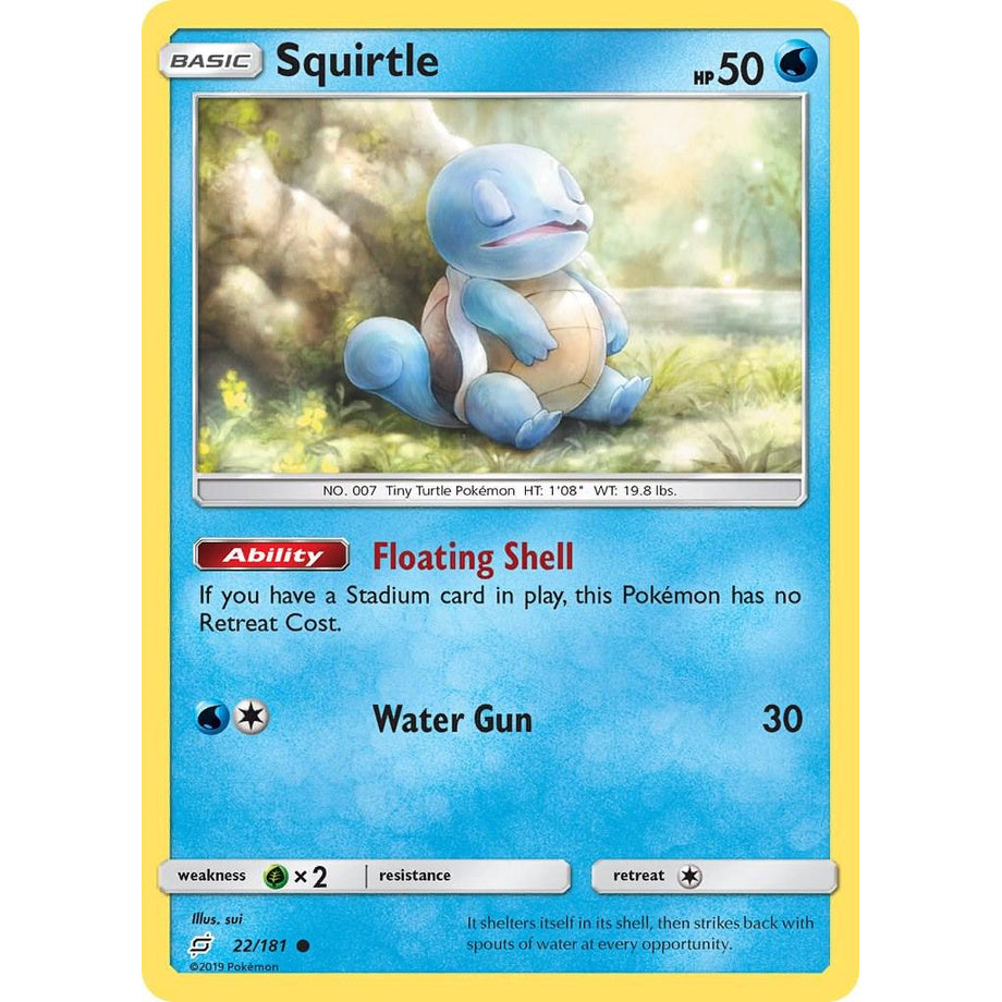 Squirtle 22/181 - Team Up