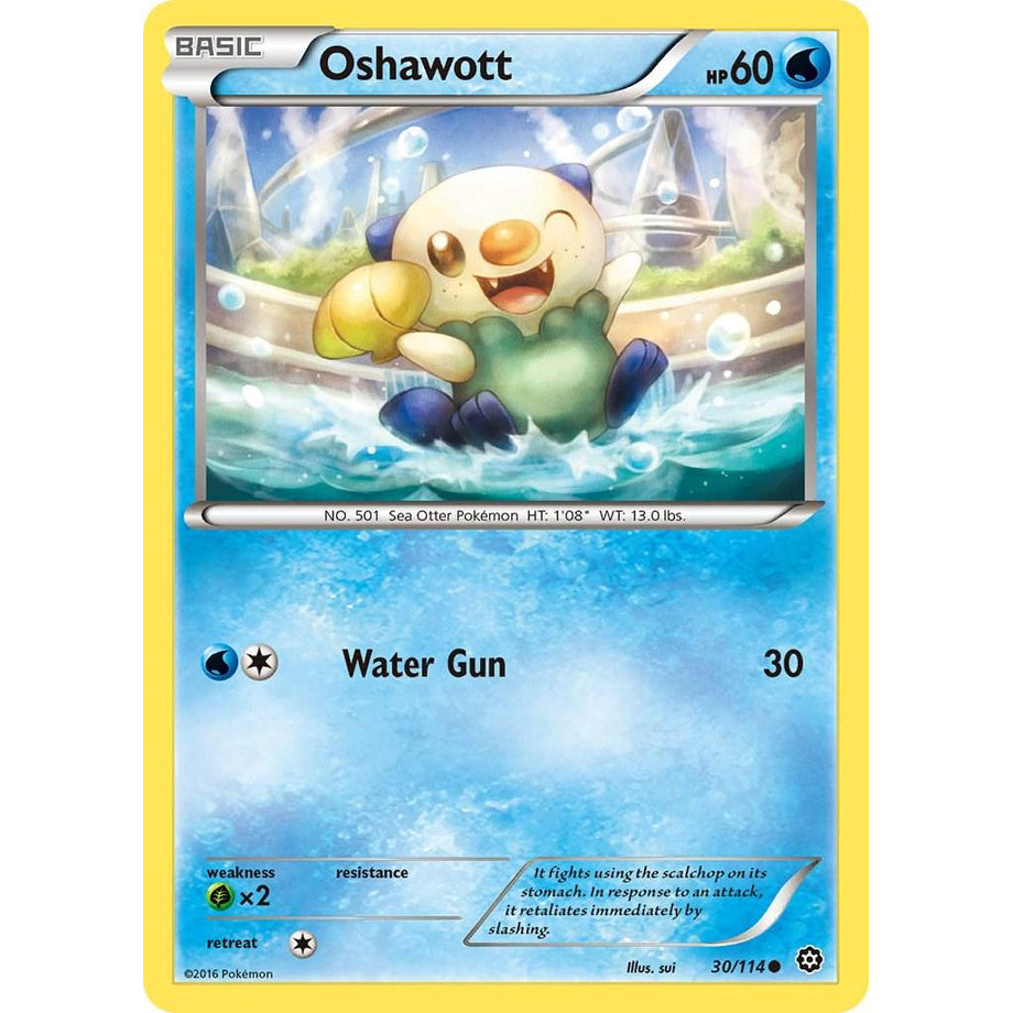 Oshawott 30/114 - Steam Siege