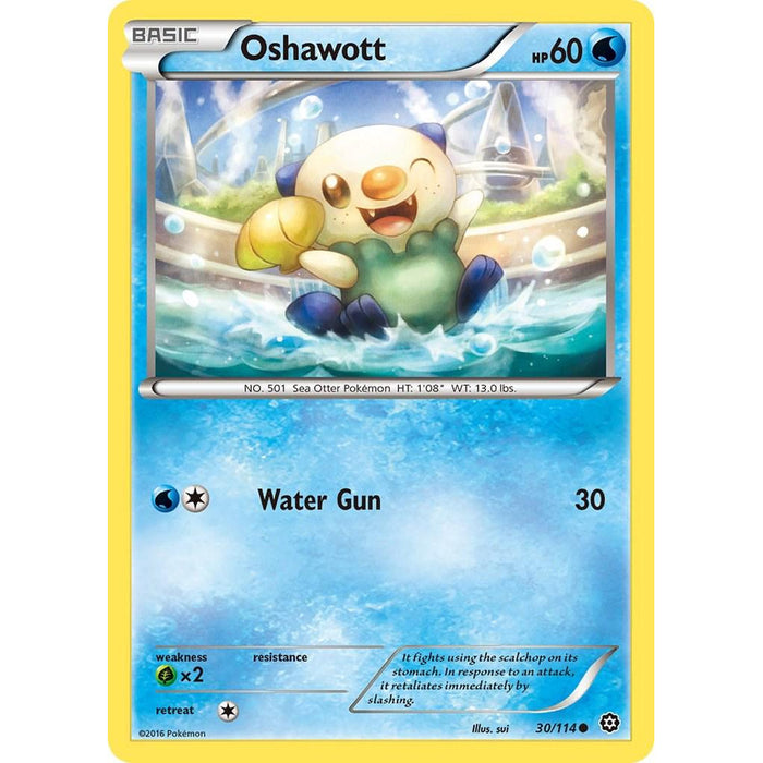 Oshawott 30/114 - Steam Siege