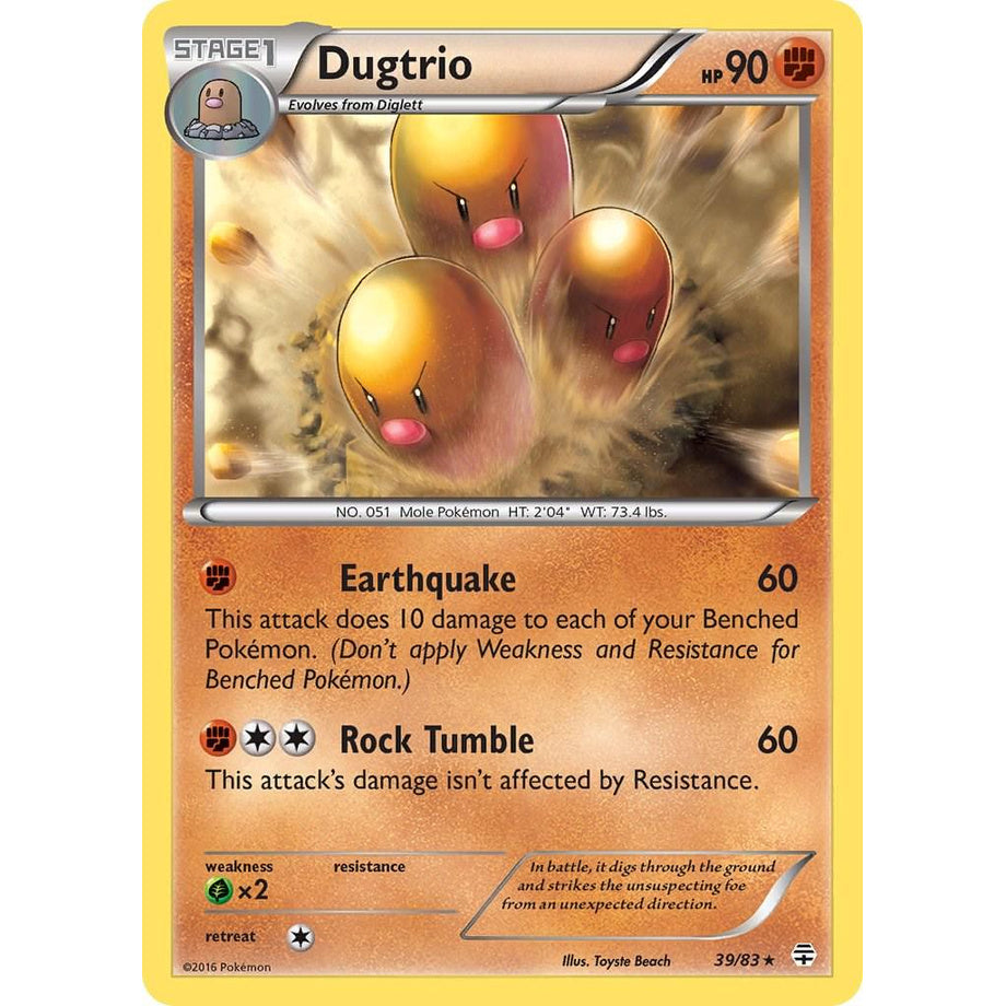 Dugtrio 39/83 - Generations