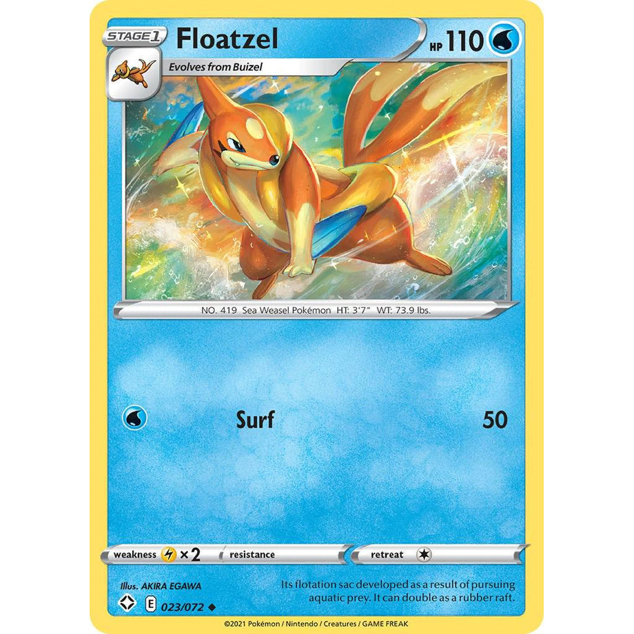 Floatzel 023/072 - Shining Fates