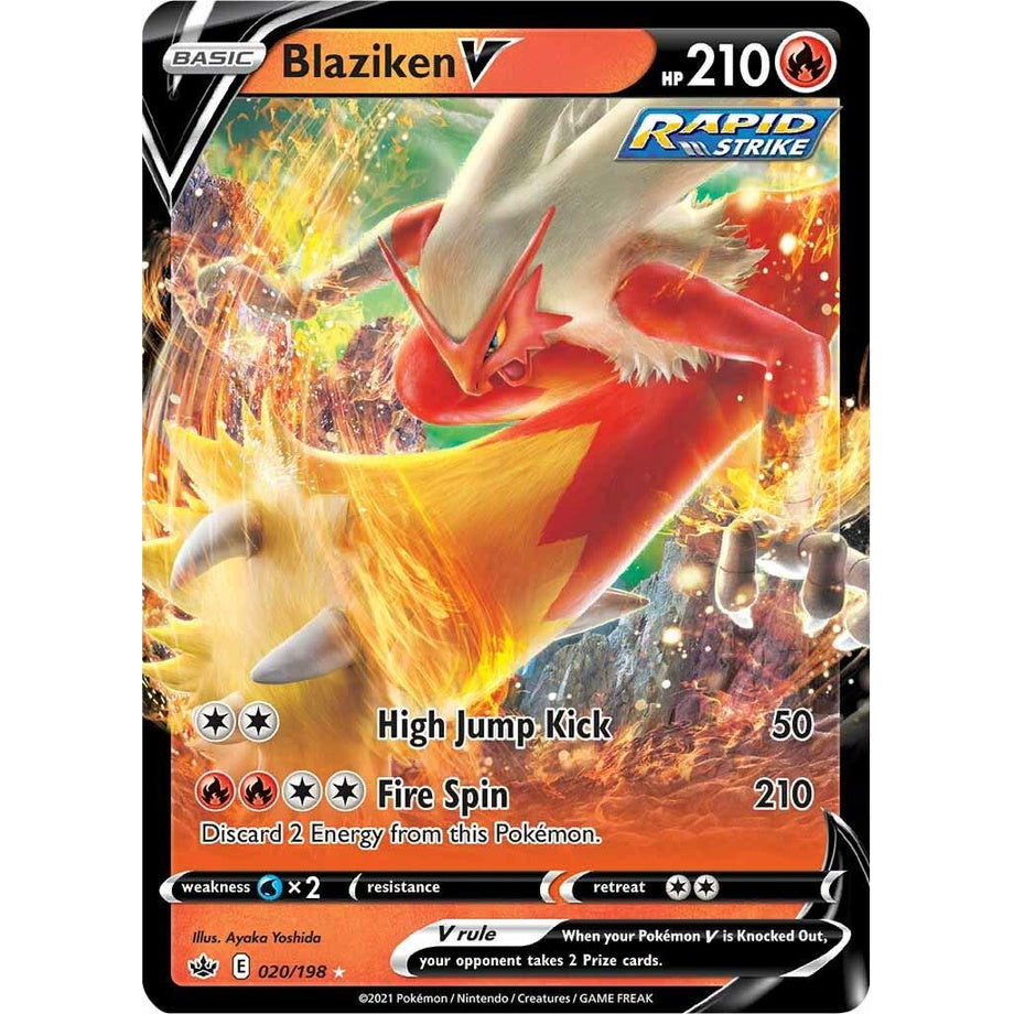 Blaziken V 020/198 - Chilling Reign