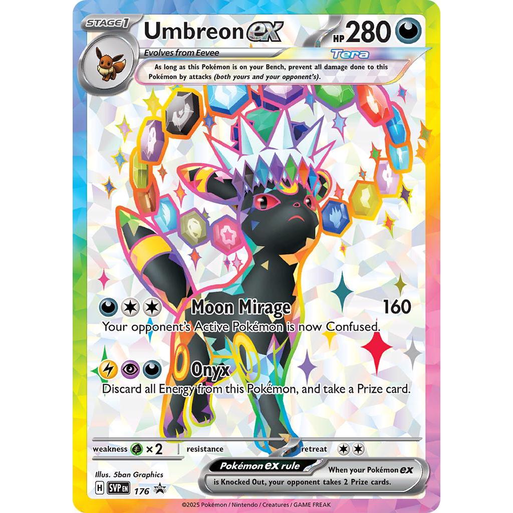 Umbreon ex SV176 Promo - Prismatic Evolutions