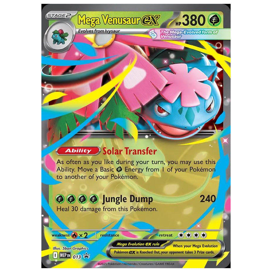 Mega Venusaur ex MEP013 - Mega Evolution Promo