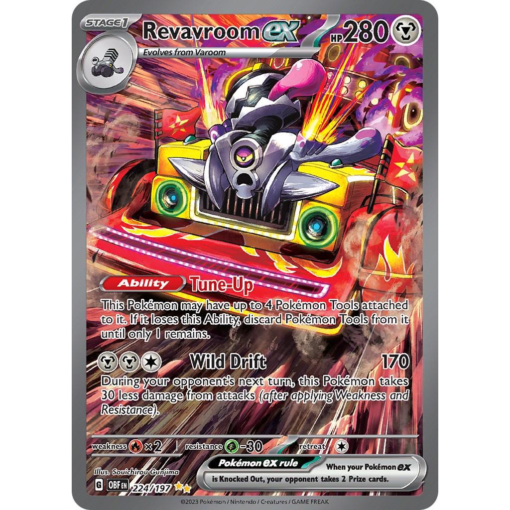 Revavroom ex 224/197 - Obsidian Flames