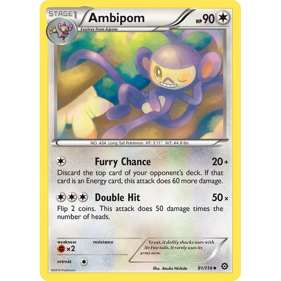 Ambipom 91/114 - Steam Siege