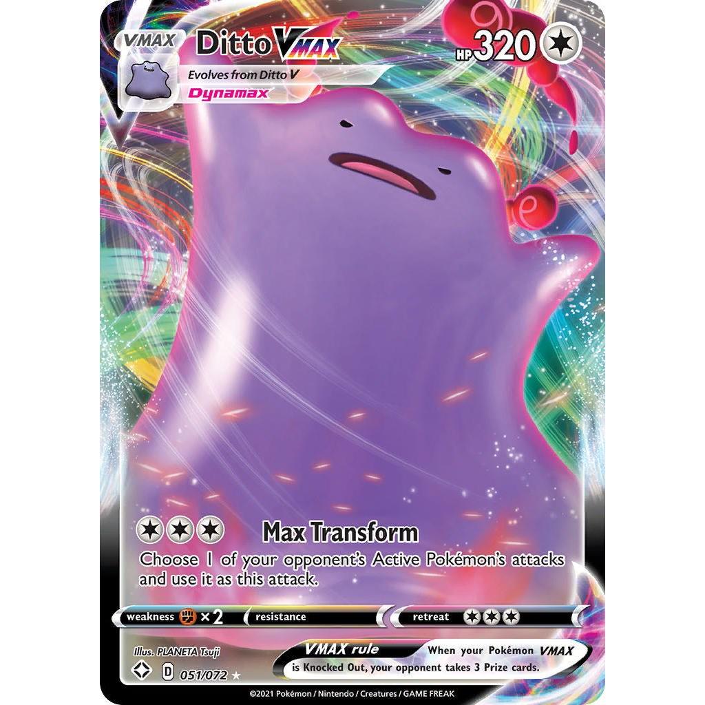 Ditto VMAX 051/072 - Shining Fates