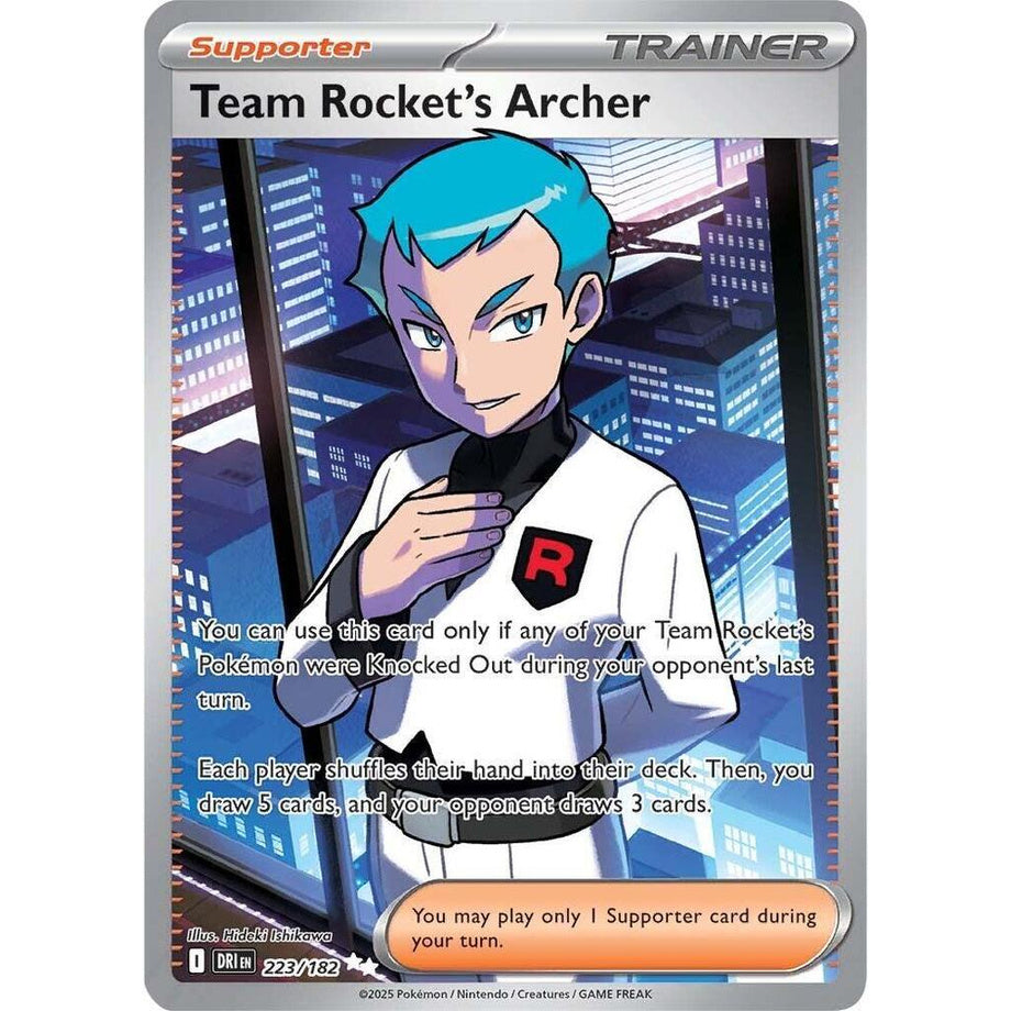 Team Rocket's Archer 223/182 - Destined Rivals