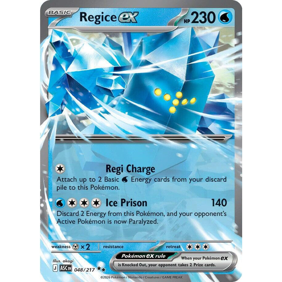 Regice ex 048/217 - Ascended Heroes