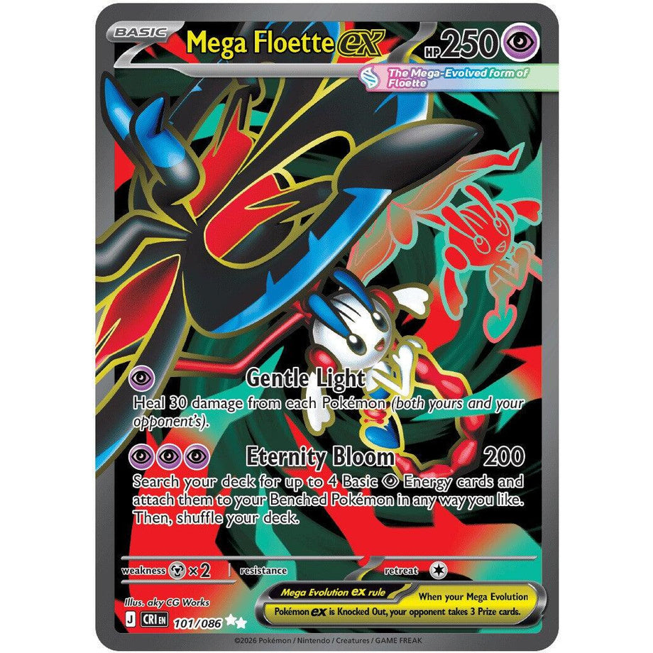 Mega Floette ex 101/086 - Chaos Rising