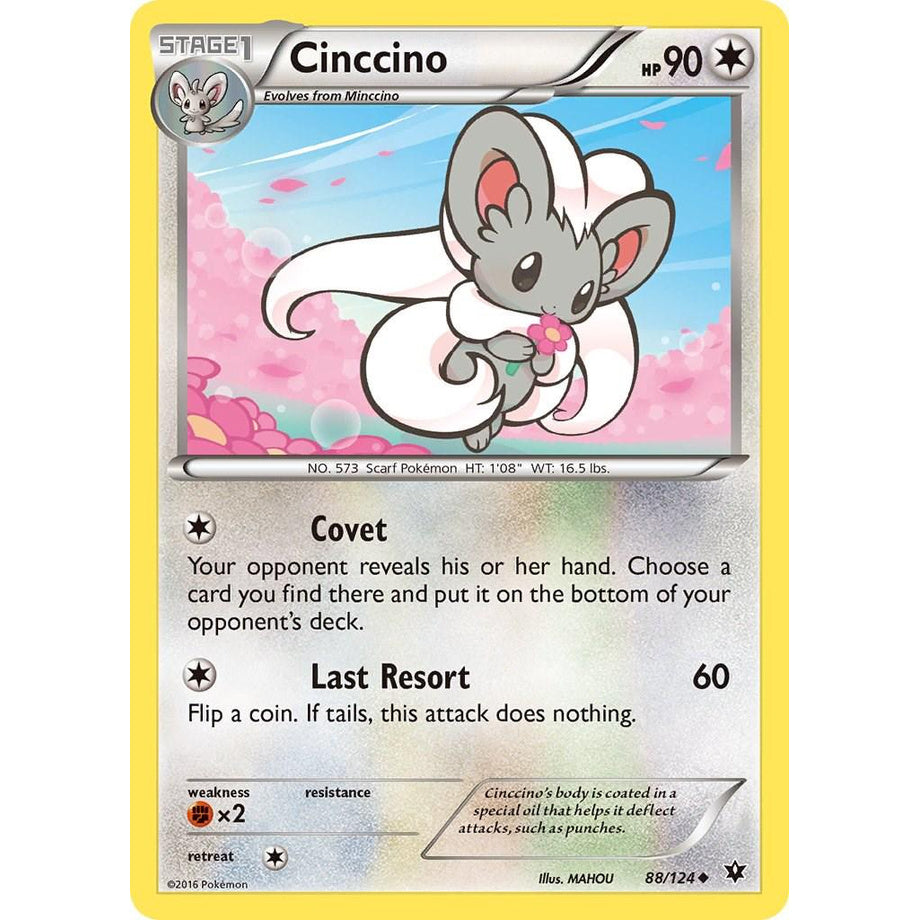 Cinccino 88/124 - Fates Collide