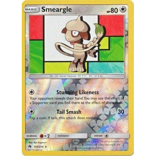 Smeargle 157/214 [Reverse Holo] - Lost Thunder