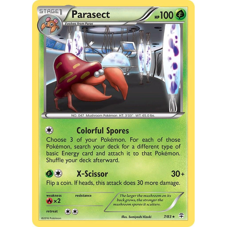 Parasect 7/83 - Generations