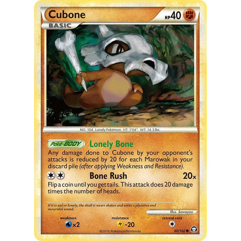 Cubone 60/102 - Triumphant