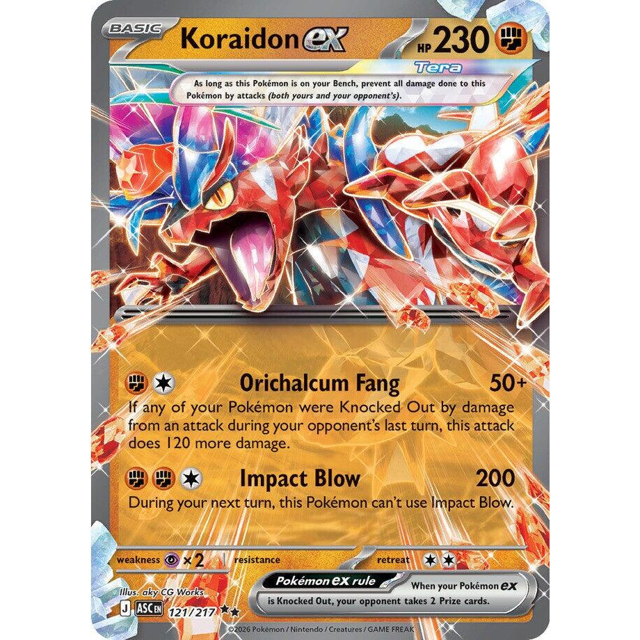 Koraidon ex 073/217 - Ascended Heroes