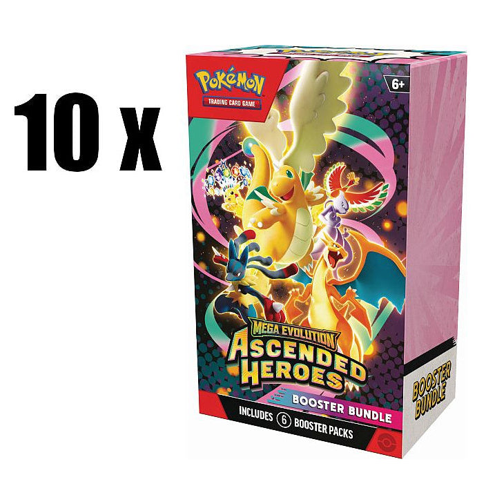 Pokemon Ascended Heroes Booster Bundle Display (Sealed)