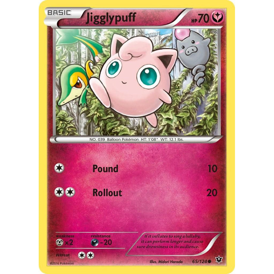 Jigglypuff 65/124 - Fates Collide