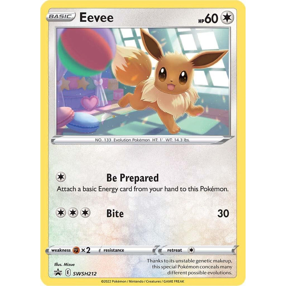 Eevee SWSH212 (Cosmos Holo) - Sword & Shield Promo