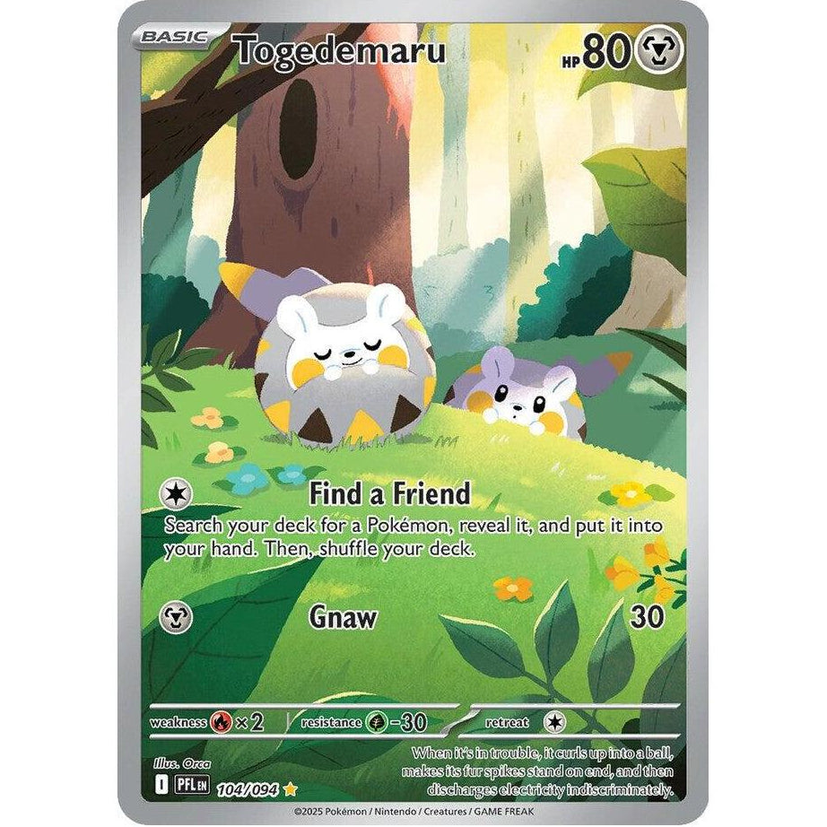 Togedemaru 104/094 - Phantasmal Flames