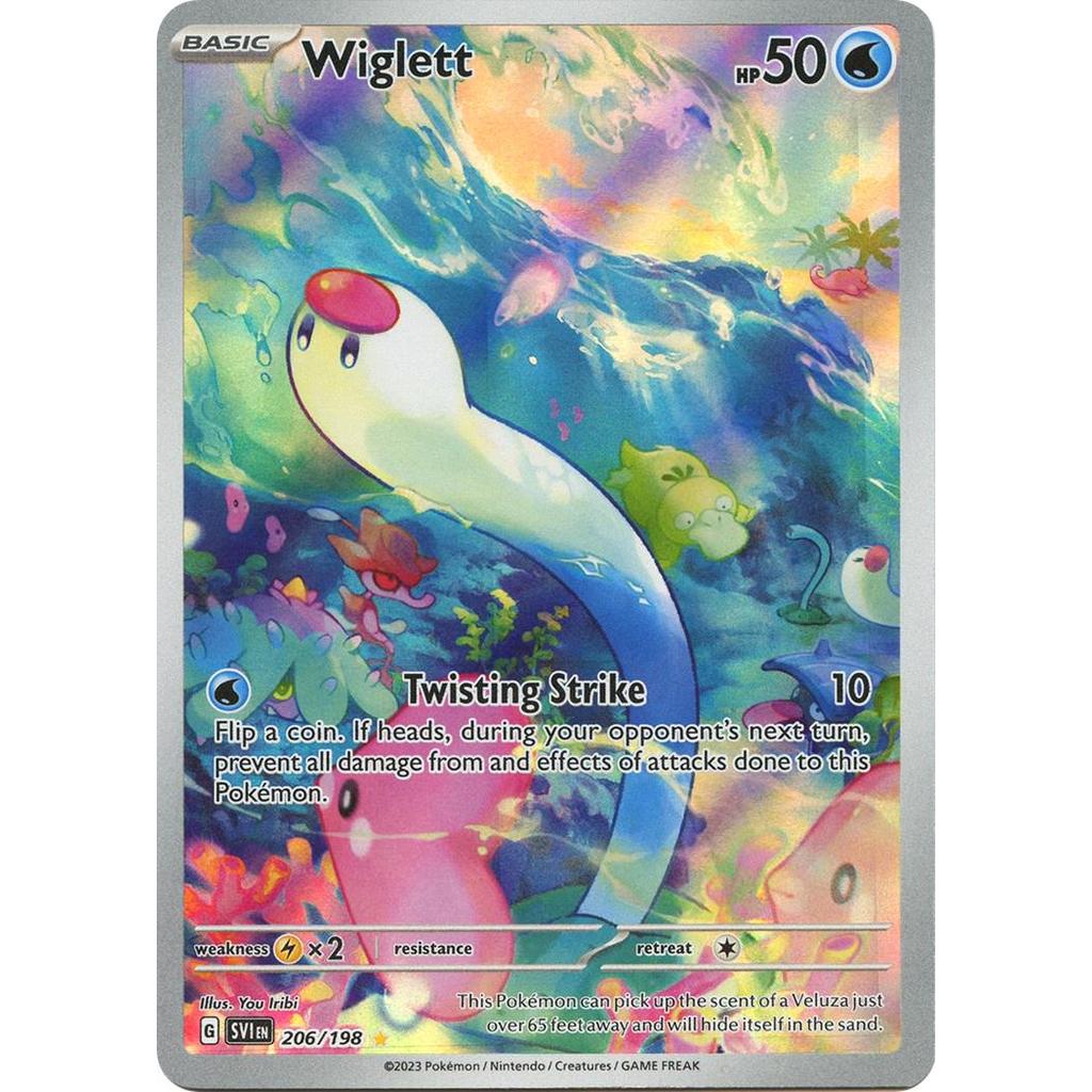 Wiglett 206/198 - Scarlet & Violet