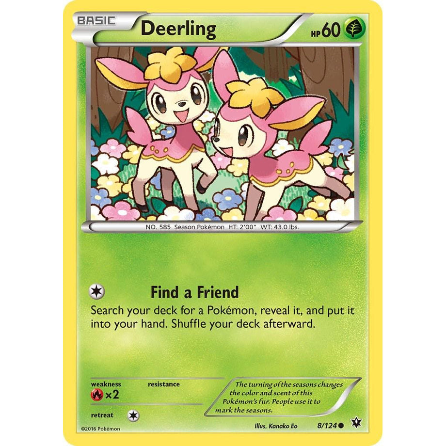 Deerling 8/124 - Fates Collide