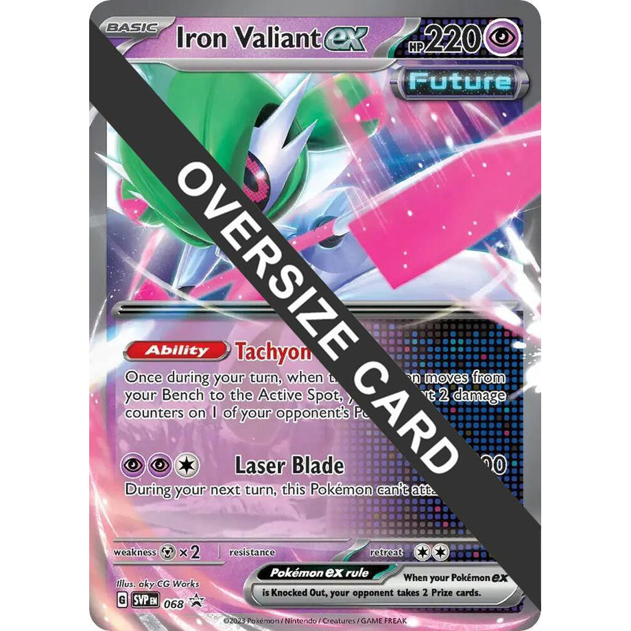 Iron Valiant ex SVP068 - Scarlet & Violet Promo [Jumbo]