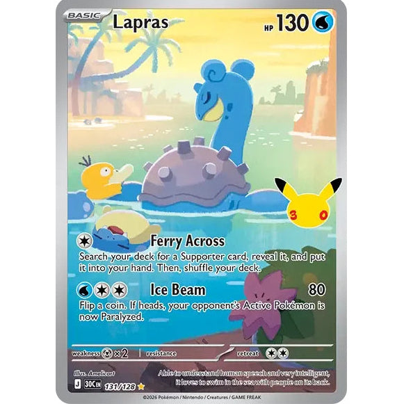 Lapras 131/128 - 30th Celebration