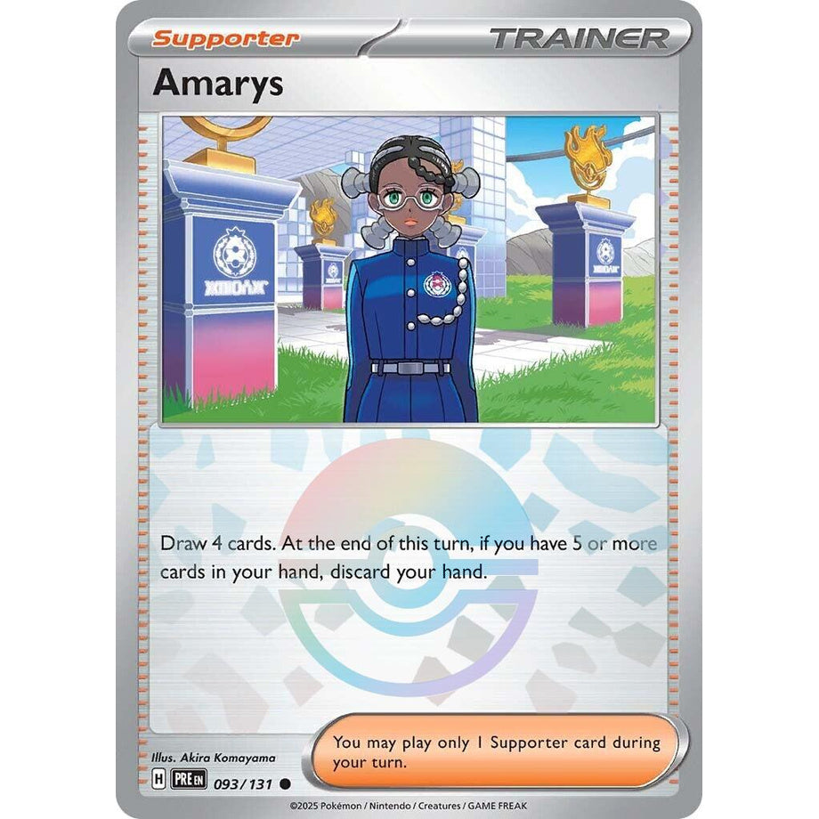 Amarys 093/131 [Pokeball Reverse Holo] - Prismatic Evolutions