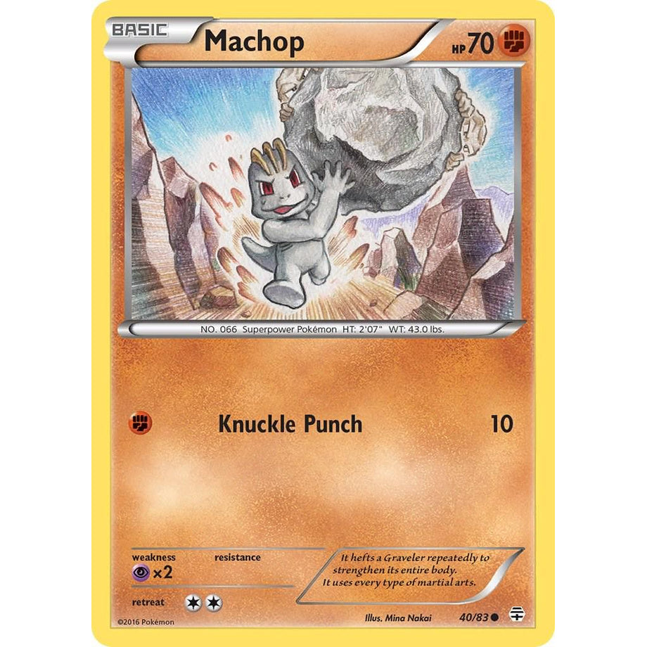 Machop 40/83 - Generations