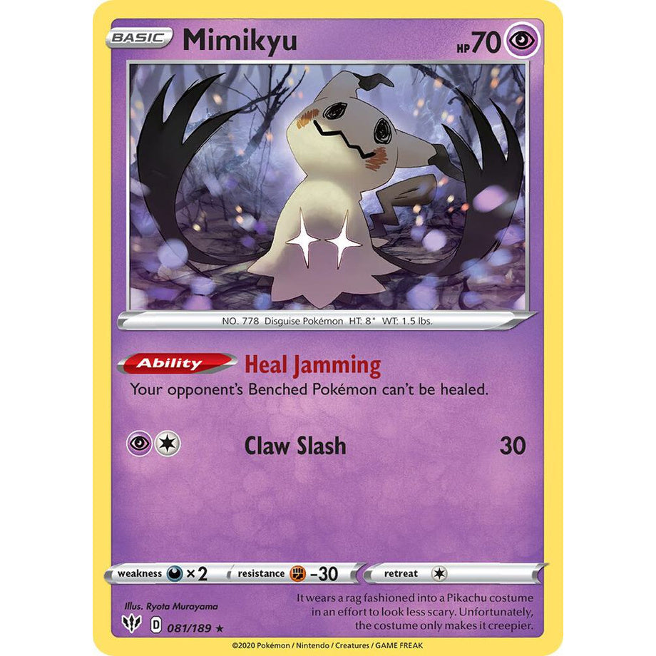 Mimikyu 081/189 [Cosmos Holo] - Sword & Shield Promo