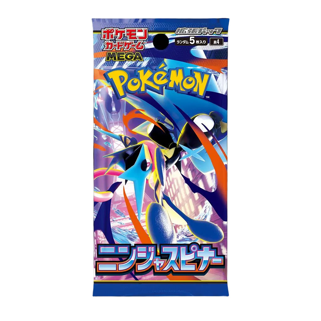 Pokémon Mega Ninja Spinner Booster Box (Japansk) [Forhåndsbestilling]